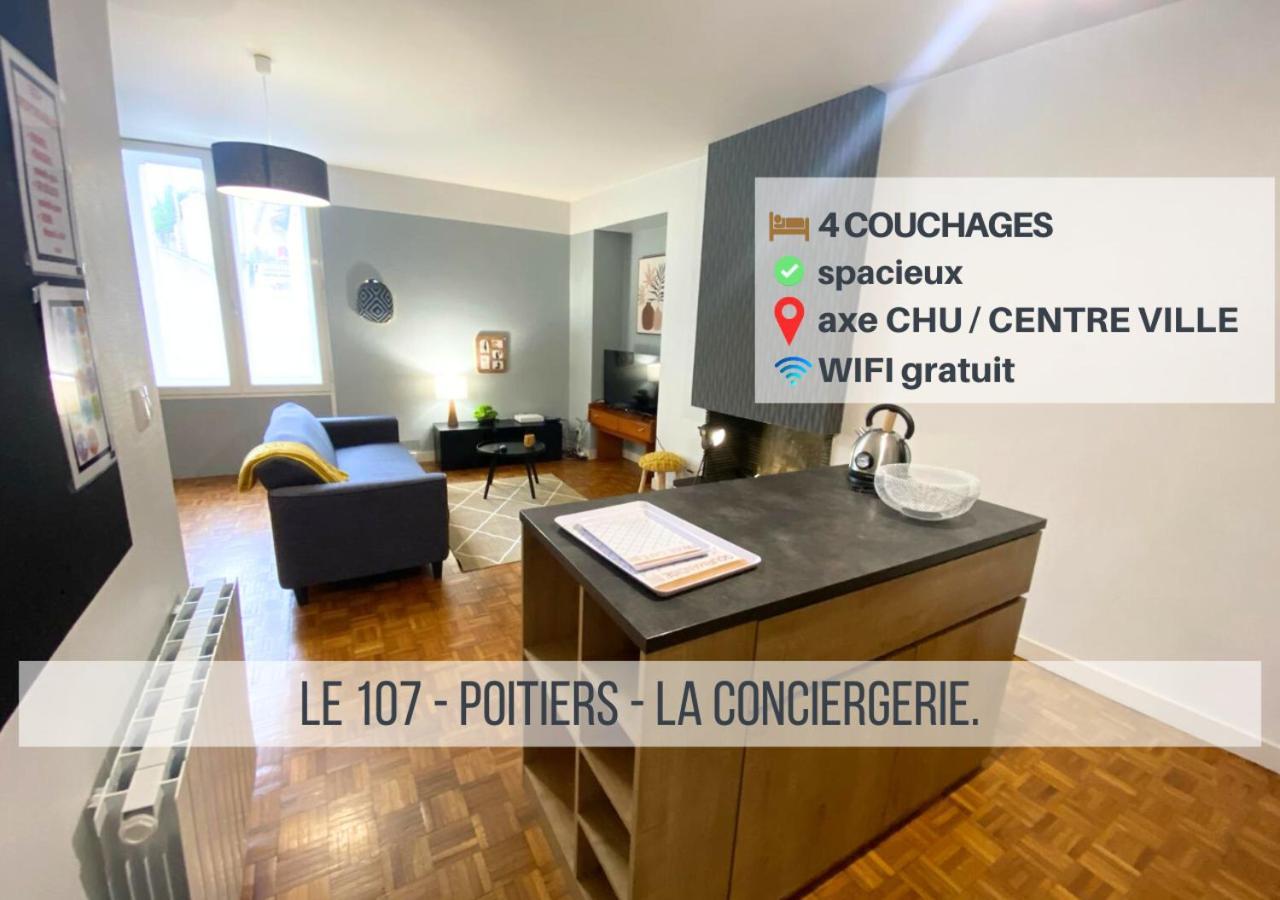 Appartamento Le 107 - Poitiers - Chu - La Conciergerie. Esterno foto